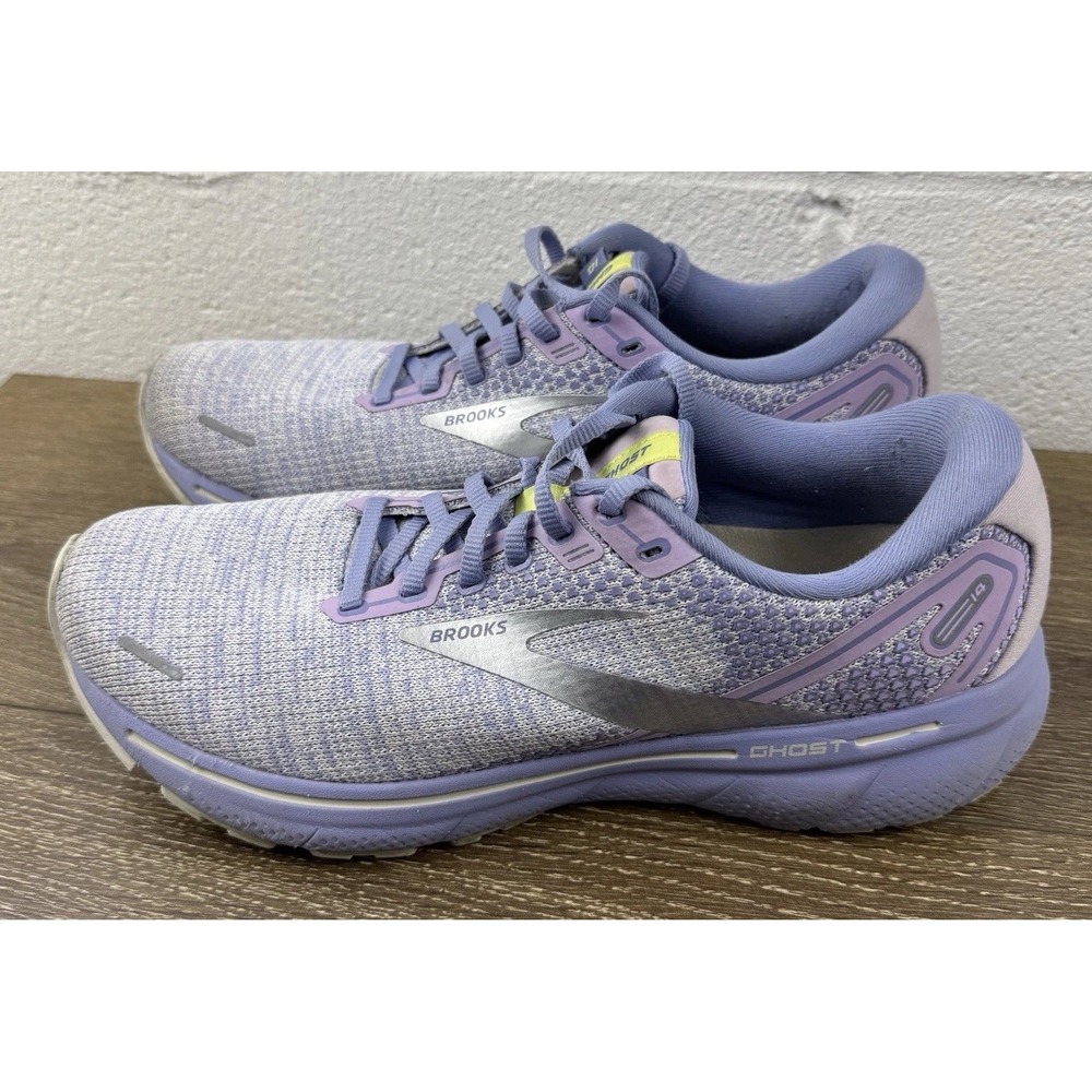 Brooks Ghost 14 Womens Size 10B Purple Running Shoes Sneakers 1203561B566‎